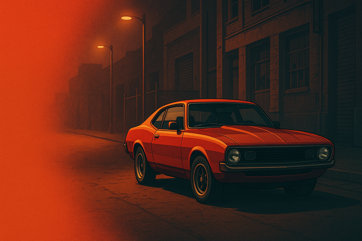 Graphic story art style car themed T-shirts and hoodies inspired by street machines and hot hatch legends.