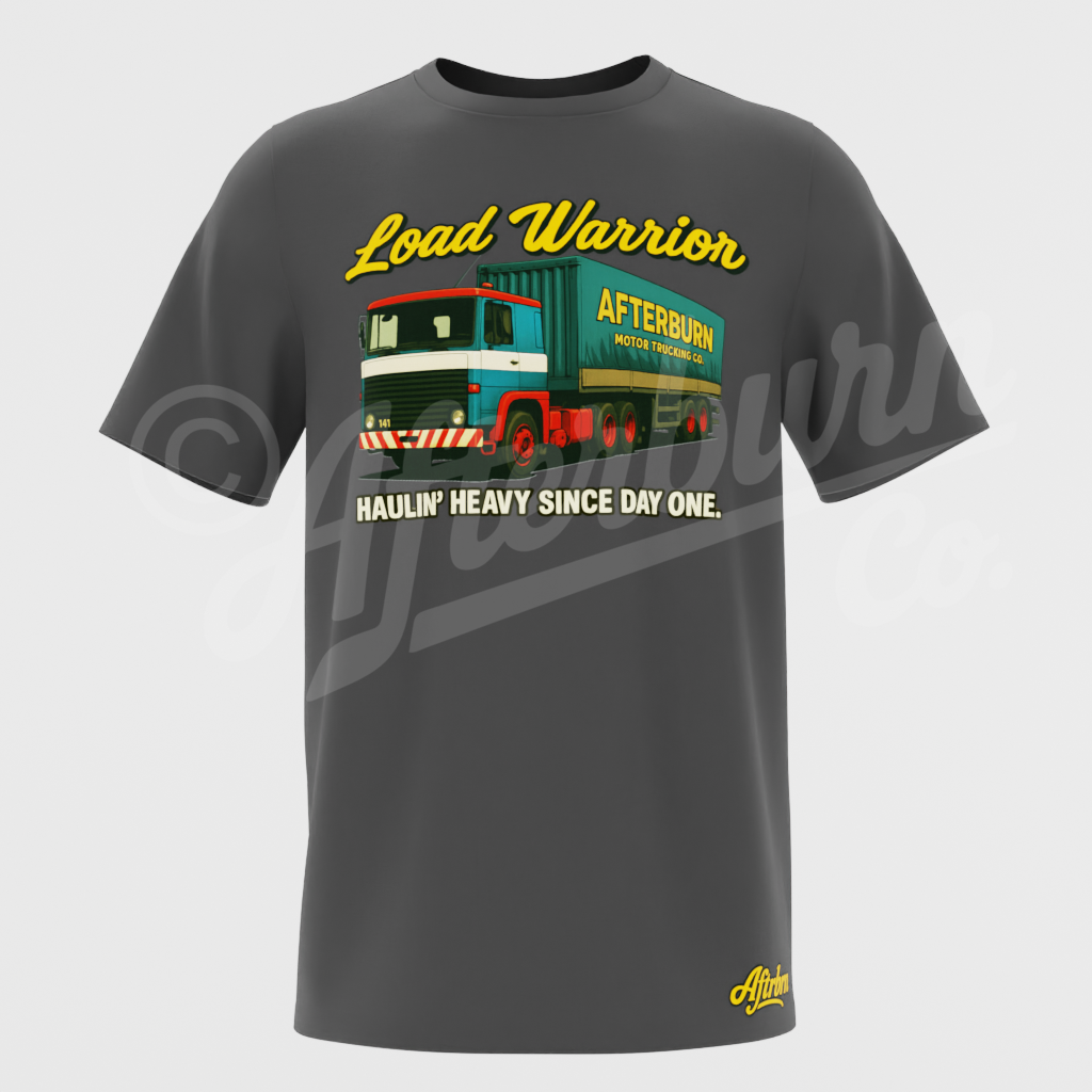 Load Warrior – Haulin’ Heavy Vintage Truck Tee (ABHA02)