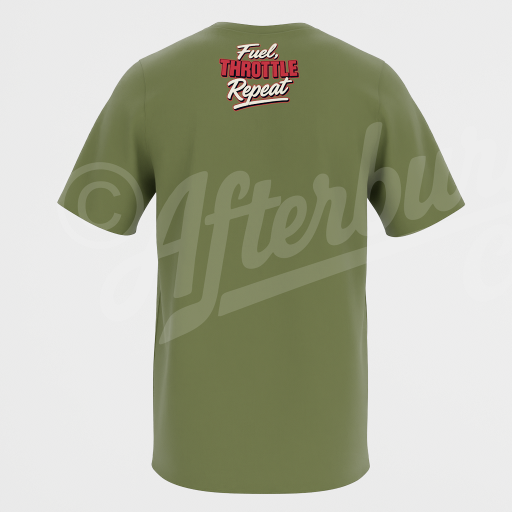 Fuel. Throttle. Repeat. – Motorcycle Graphic T-Shirt (ABRD21)