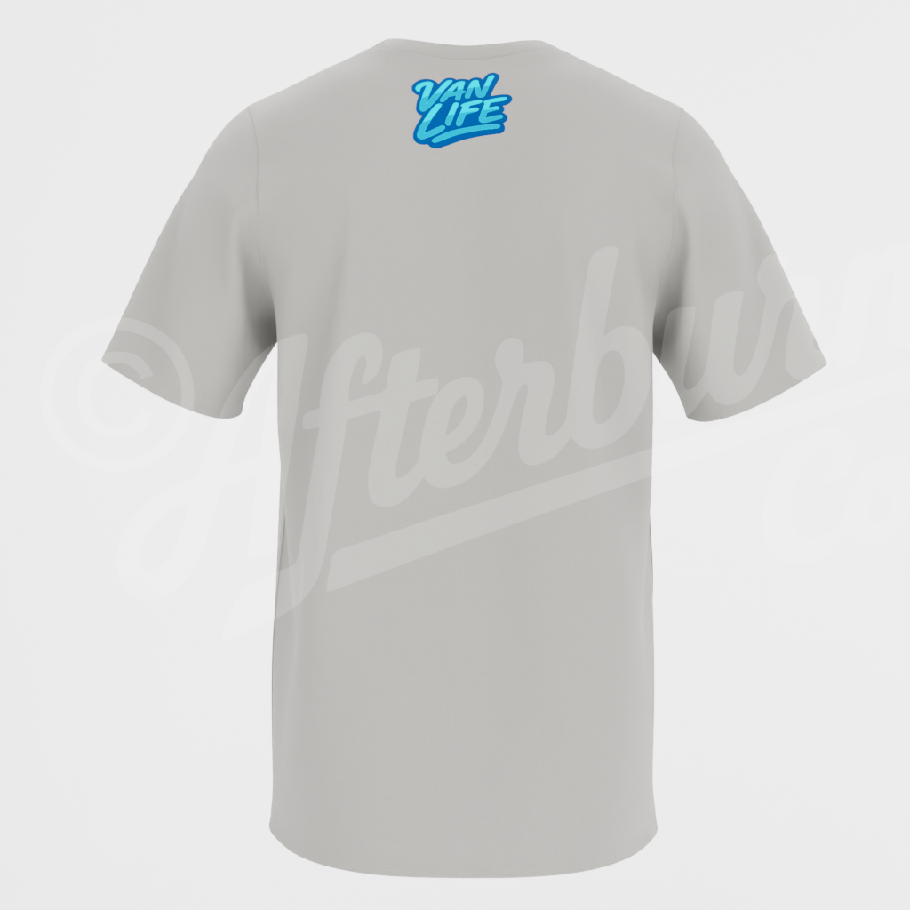 Go. Explore. Van Life Motorhome T-Shirt – Chase Stories, Not Stuff (ABVL18)